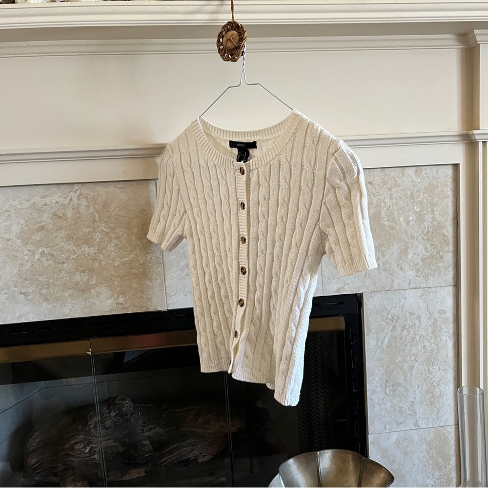 ~forever21 knit crop top